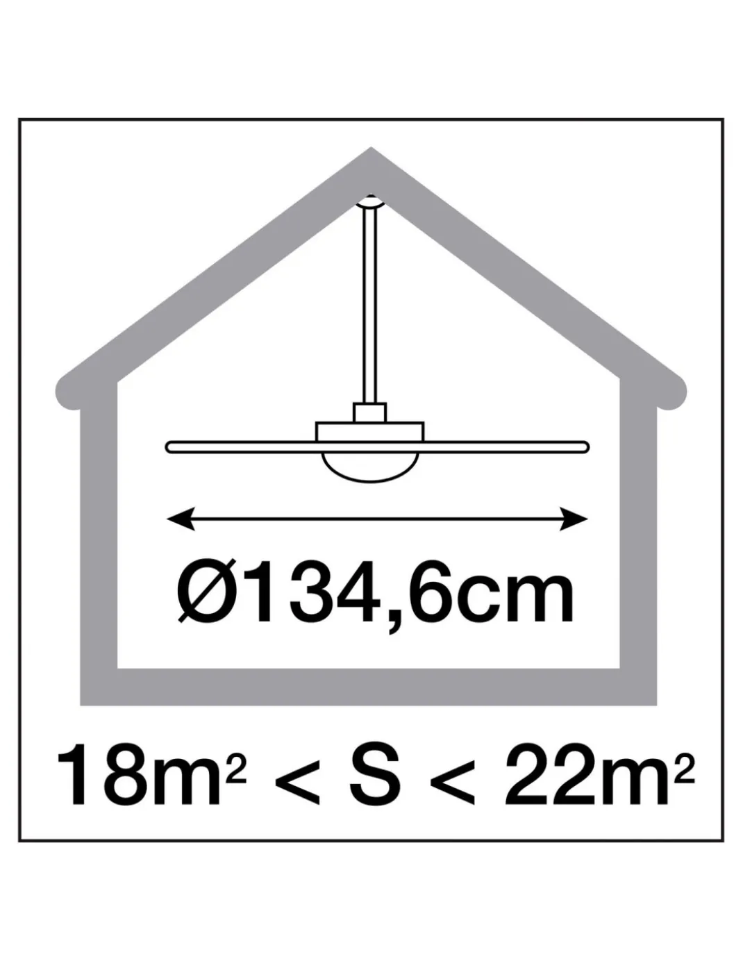 Ventilador de techo con luz Vento - Novolux Lighting