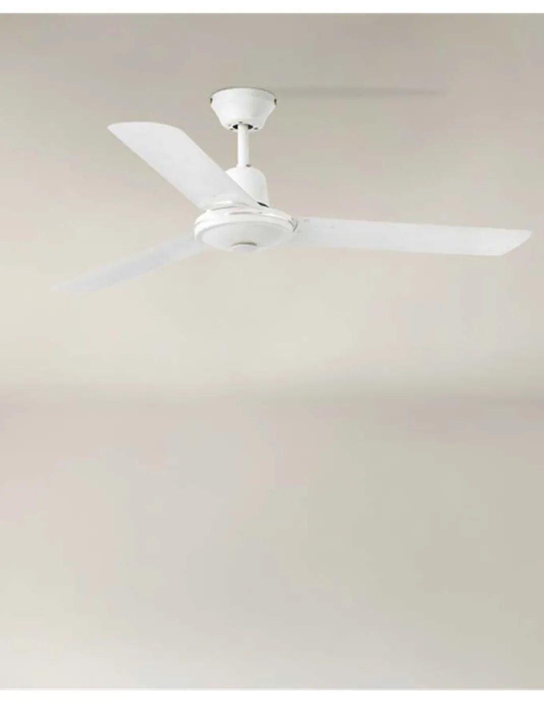 Ventilador de techo Eco Indus - Faro - Ventilador sin luz blanco
