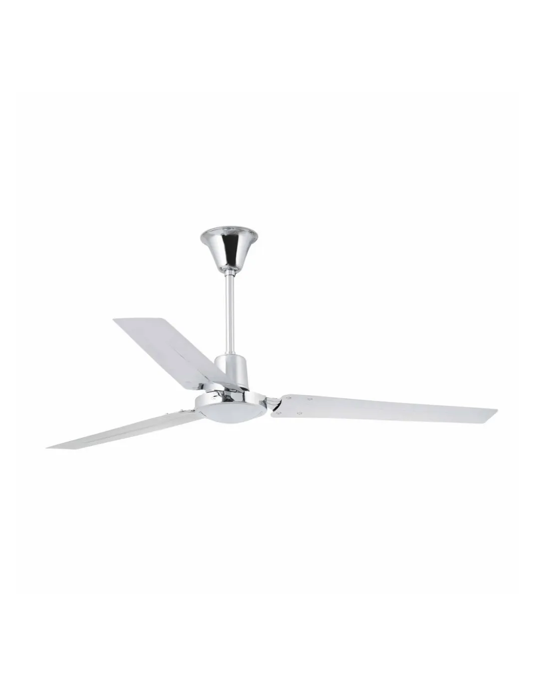 Ventilador de techo Indus - Faro - Ventilador sin luz blanco para habitaciones medianas