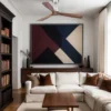 Ventilador de techo Lantau Smart L - Faro - Ventilador inteligente y silencioso, palas madera nogal