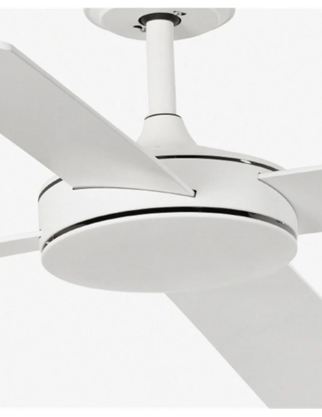 Ventilador de techo Mallorca Smart L - Faro - Ventilador inteligente, palas reversibles blanco/arce
