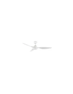 Ventilador de techo Nepal - FORLIGHT - Ventilador grande, con luz y ultrasilencioso, blanco