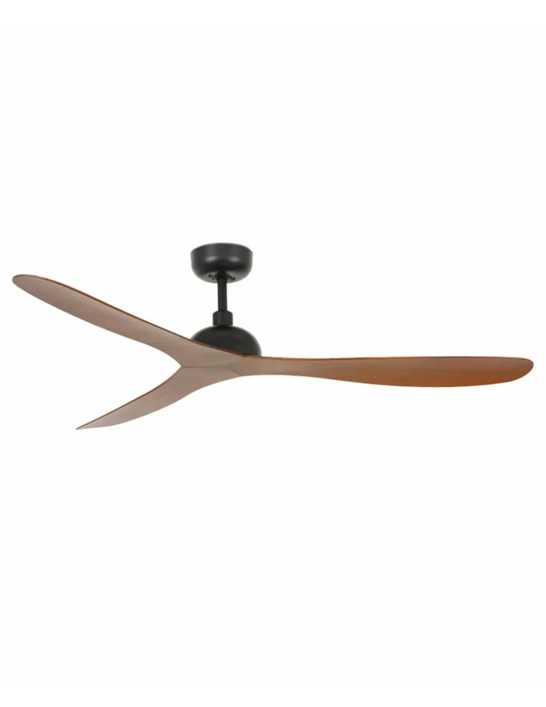 Ventilador de techo nogal tres aspas SMART Gotland - Faro