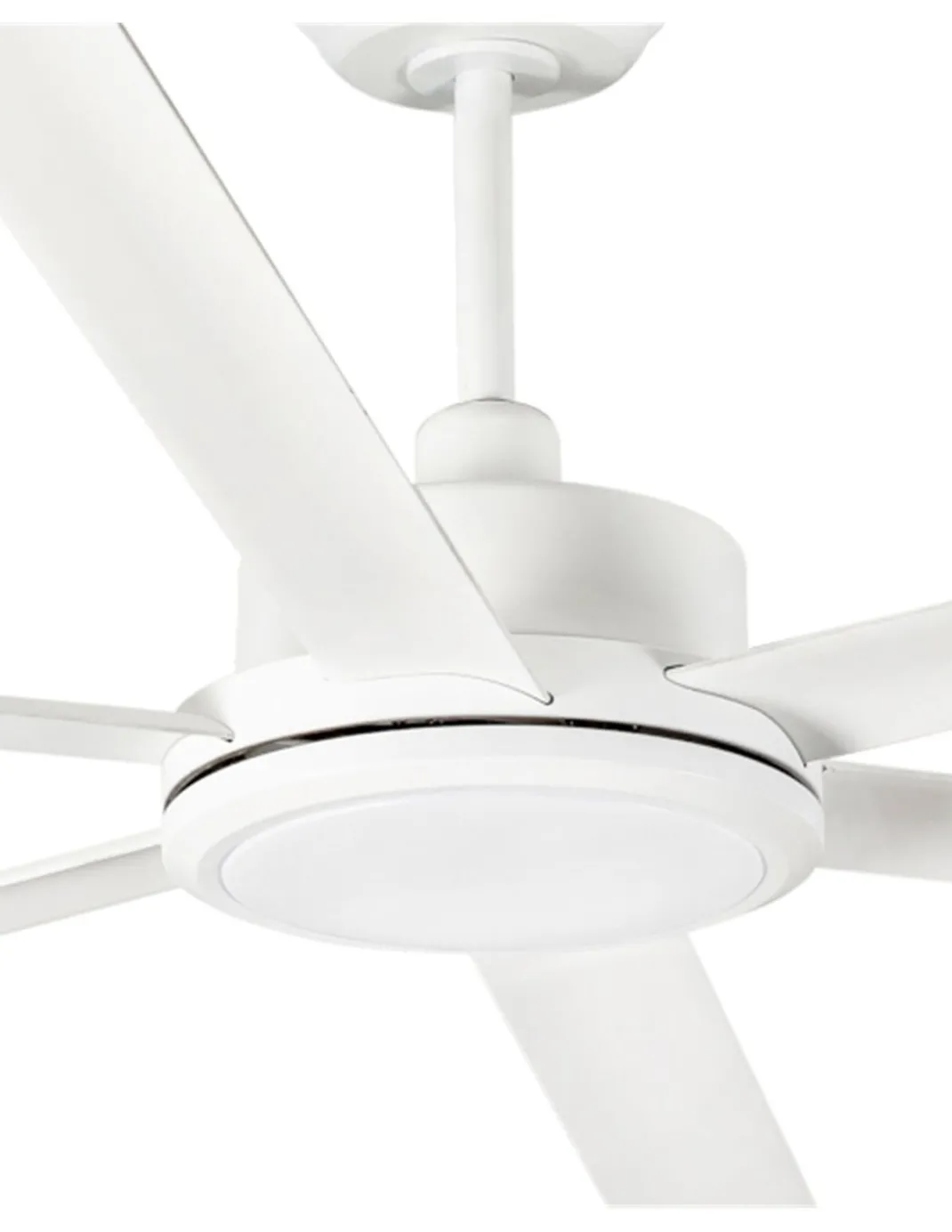 Ventilador de techo Rotterdam 25 XXL - Faro - Ventilador DC blanco, tamaño grande