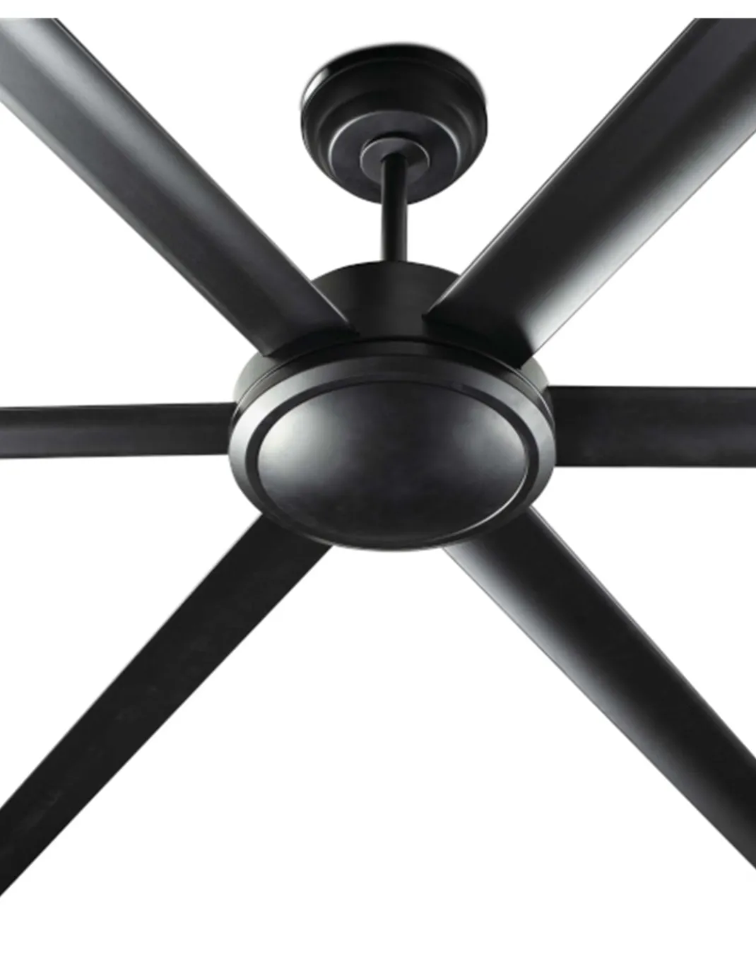 Ventilador de techo Rotterdam 30 XXL - Faro – Ventilador DC negro, apto para espacios superiores a 39 m²