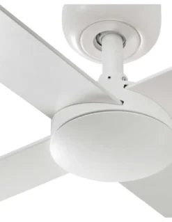 Ventilador de techo Rudder L - Faro - Palas reversible blanco/fresno