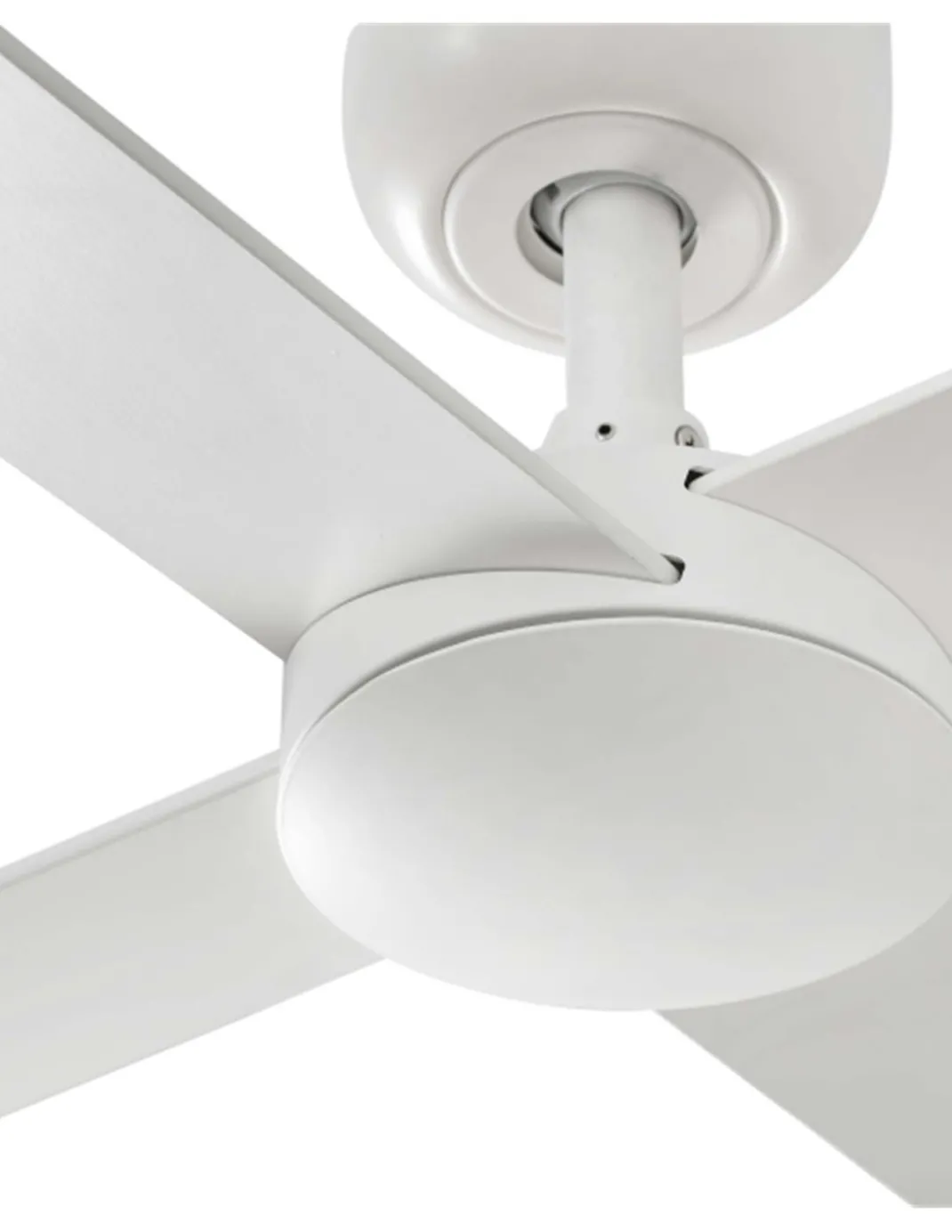 Ventilador de techo Rudder L - Faro - Palas reversible blanco/fresno
