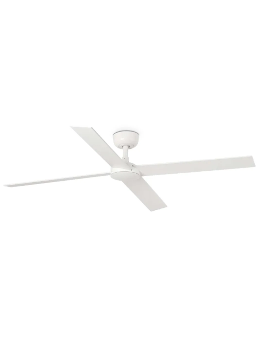 Ventilador de techo Rudder L - Faro - Palas reversible blanco/fresno
