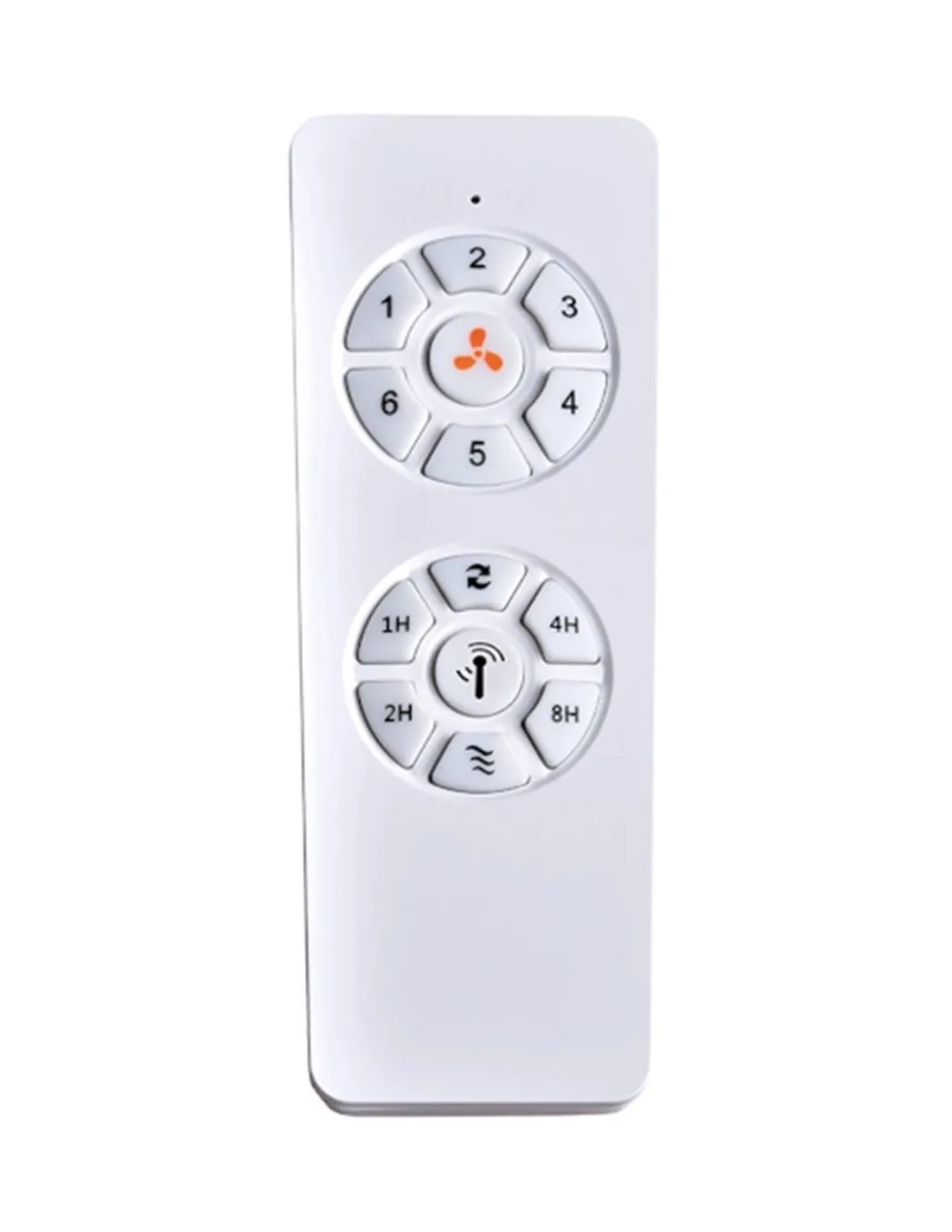 Ventilador de techo sin luz Duero - ALG - 3 palas fijas en blanco con 6 velocidades