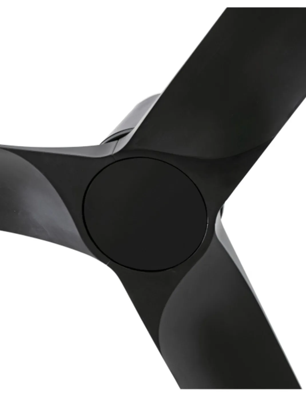 Ventilador de techo sin luz Hey Tub S - Faro - Palas de madera oscura, motor DC
