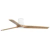 Ventilador de techo sin luz Heywood Tub L - Faro - Ventilador DC con palas de pino