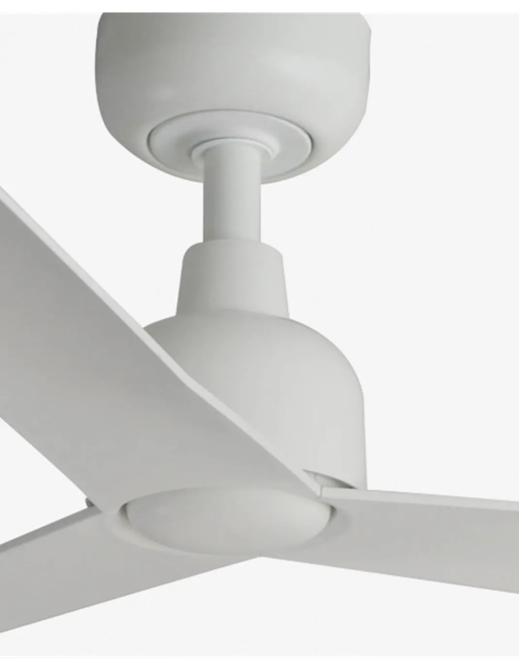 Ventilador de techo sin luz Marine - Faro - Ventilador blanco de exterior ABS