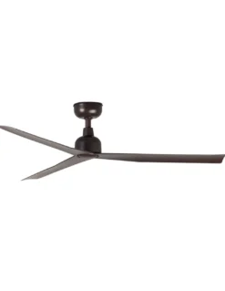 Ventilador de techo sin luz Marine - Faro - Ventilador de exterior marrón