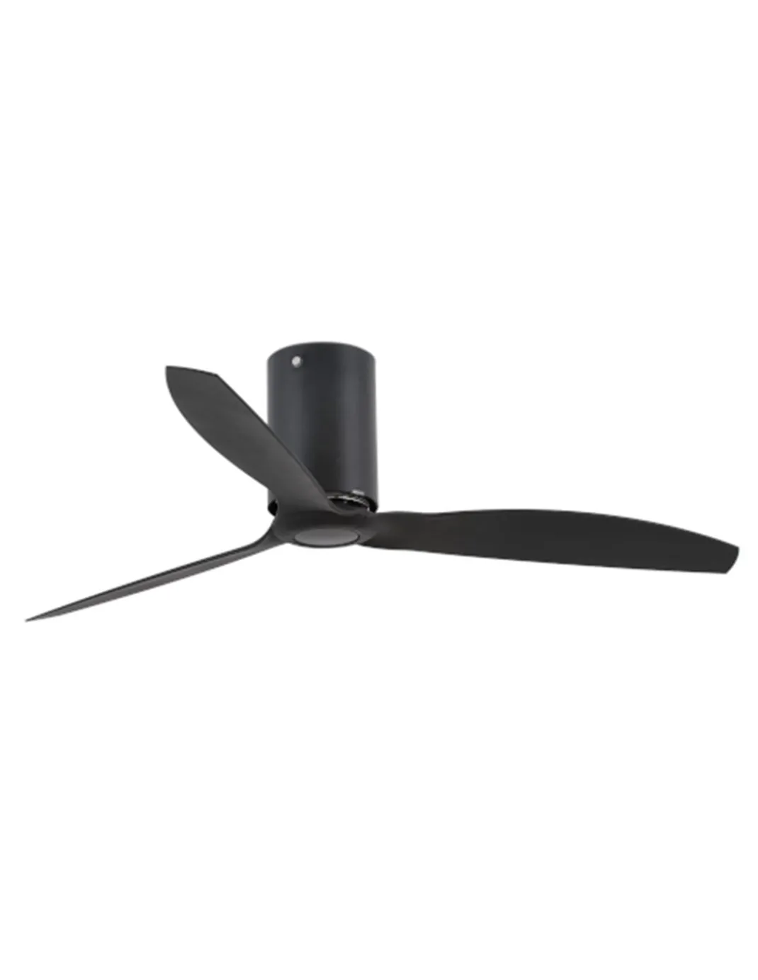 Ventilador de techo sin luz Mini Tube Fan M - Faro - Ventilador DC negro mate