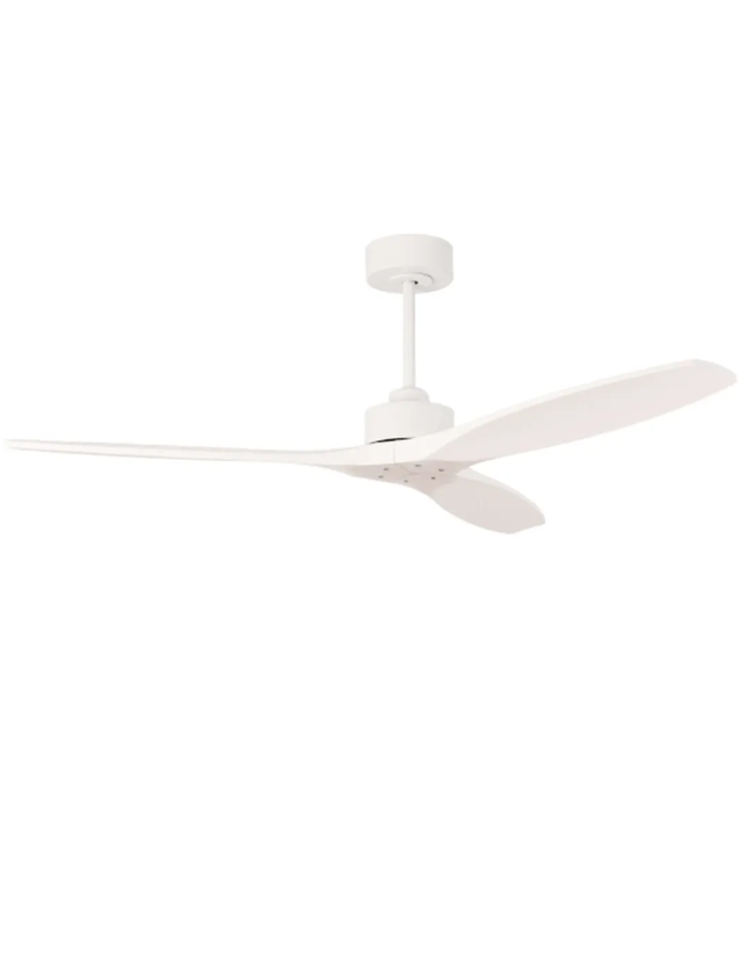 Ventilador de techo sin luz Stem Evo - FORLIGHT - Ventilador DC de madera blanca