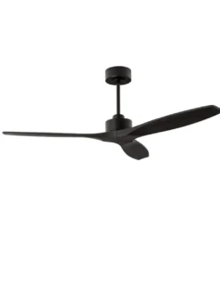 Ventilador de techo sin luz Stem Evo - FORLIGHT - Ventilador DC de madera negra