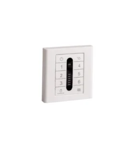 Ventilador de techo sin luz Stem Evo - FORLIGHT - Ventilador de madera oscura, 6 velocidades