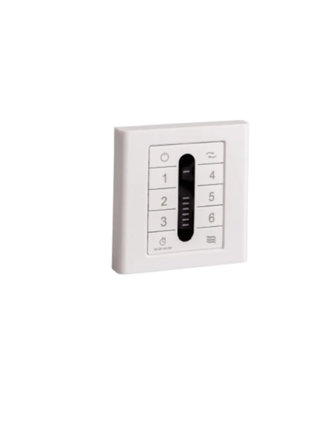 Ventilador de techo sin luz Stem Evo - FORLIGHT - Ventilador de madera blanca, motor DC