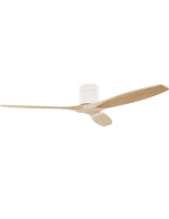 Ventilador de techo Stem Evo - FORLIGHT - Ventilador de madera clara