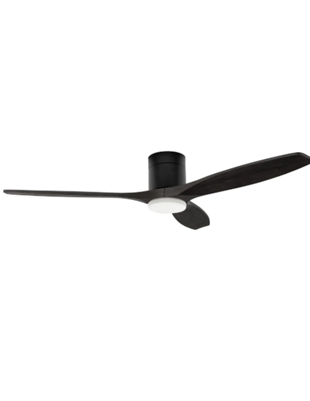 Ventilador de techo Stem Evo - FORLIGHT - Ventilador con luz LED, palas negras