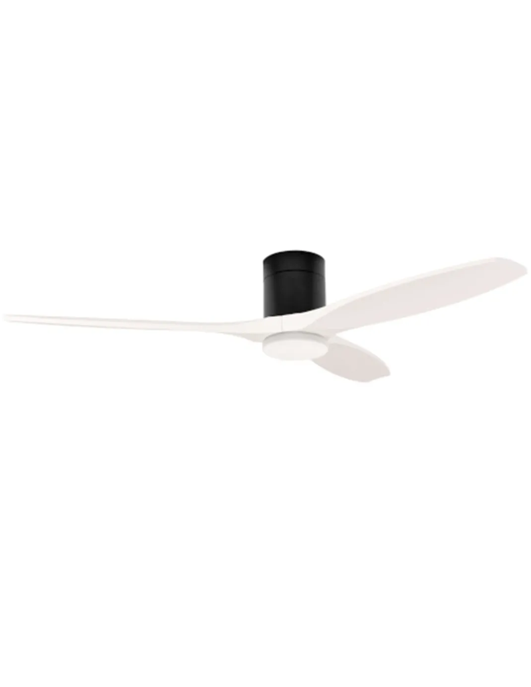 Ventilador de techo Stem Evo - FORLIGHT - Ventilador con luz LED, palas blancas