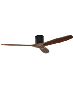Ventilador de techo Stem Evo - FORLIGHT - Palas de madera oscura, 6 velocidades