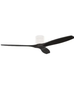 Ventilador de techo Stem Evo - FORLIGHT - Ventilador DC negro, palas de madera